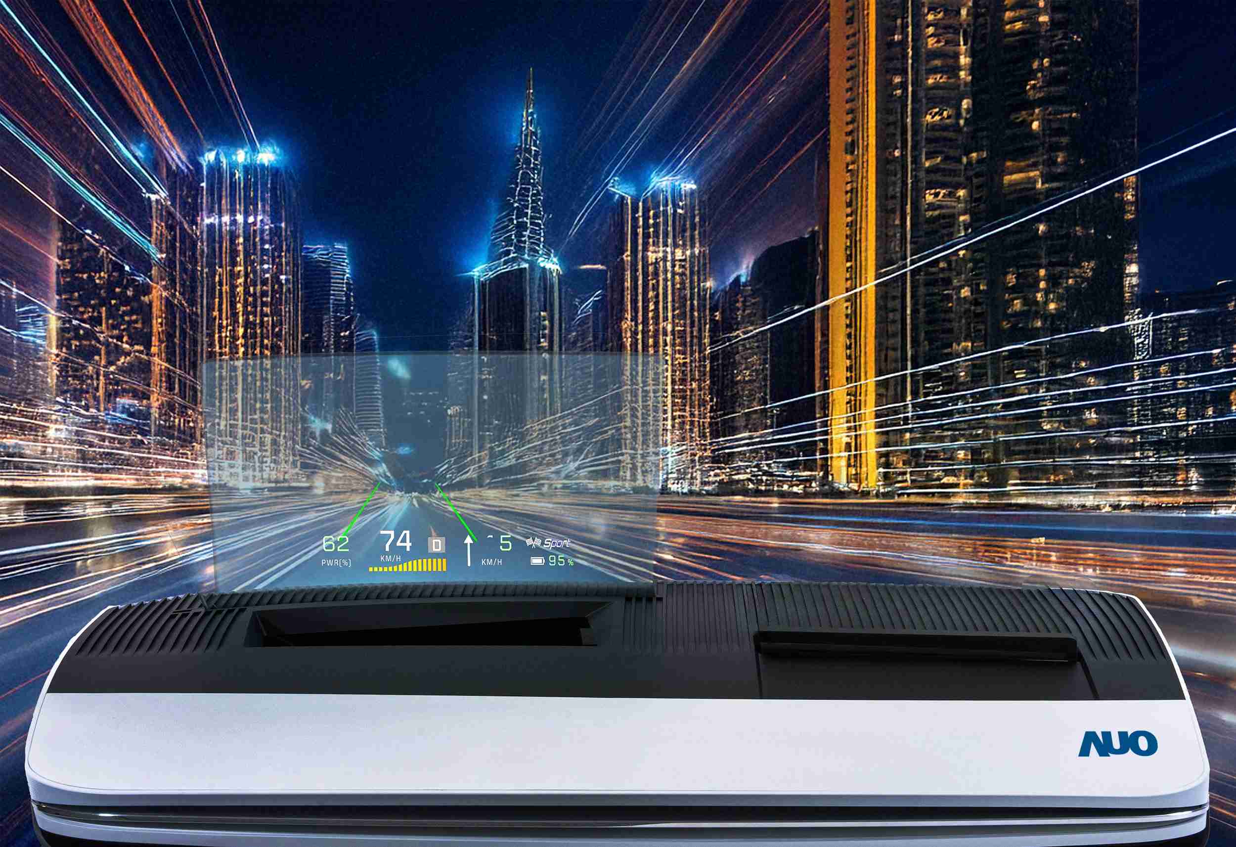 汇旺支付推出13吋Micro LED抬头显示器，，，提供高入眼亮度、、、、高色彩饱和度的显示质量，，，在阳光下或黑暗中都清晰可见，，，，并利用Micro LED模块体积小的优势，，解决车用空间有限的痛点