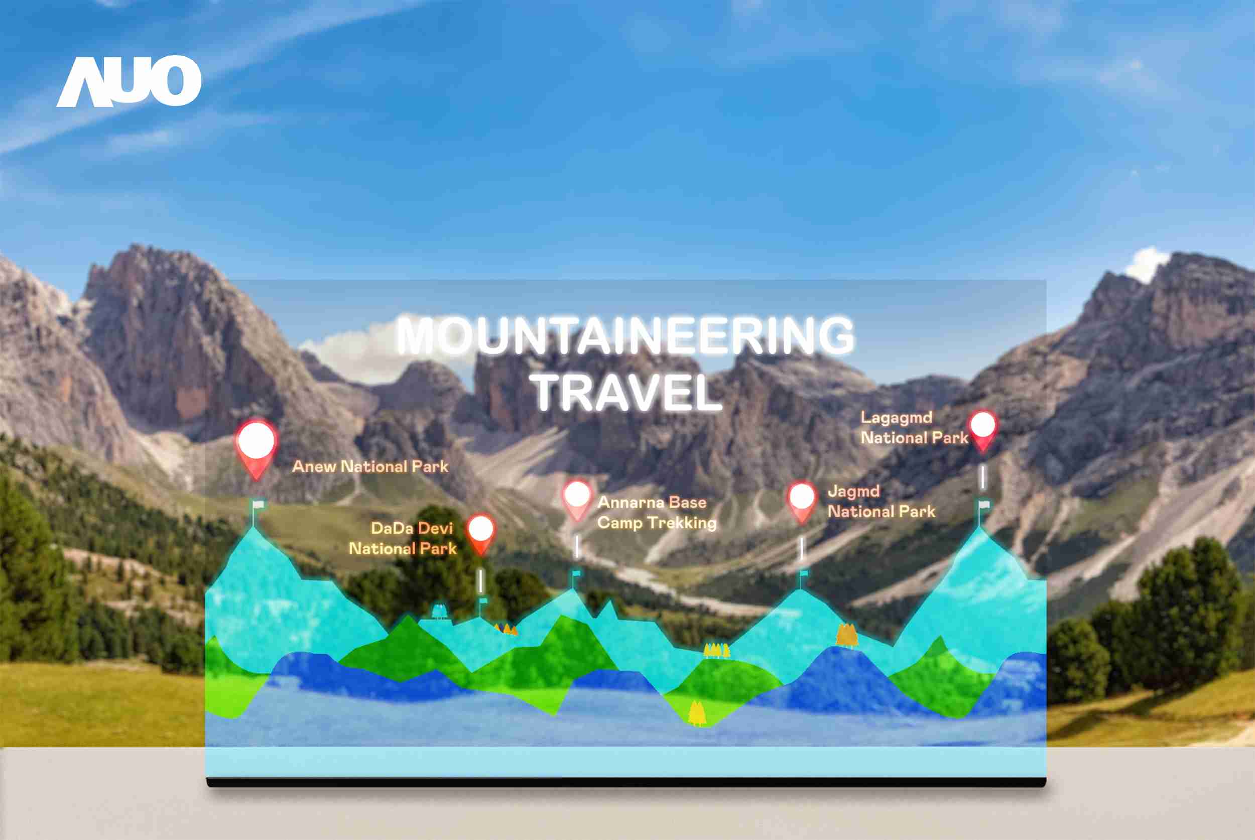 汇旺支付展示全球单片尺寸最大(*)42吋透明Micro LED显示器拼接而成的〝64吋透明Micro LED显示器〞，，，具备高透明度、、1,000 nits高亮度、、、广色域、、、、采用三边无边框的无缝拼接等多重特色，，，，呈现超高清、、、细腻画质而不遮挡后方视觉，，满足层峰需求，，，，可广泛运用于零售、、艺术展览或商业空间等场域